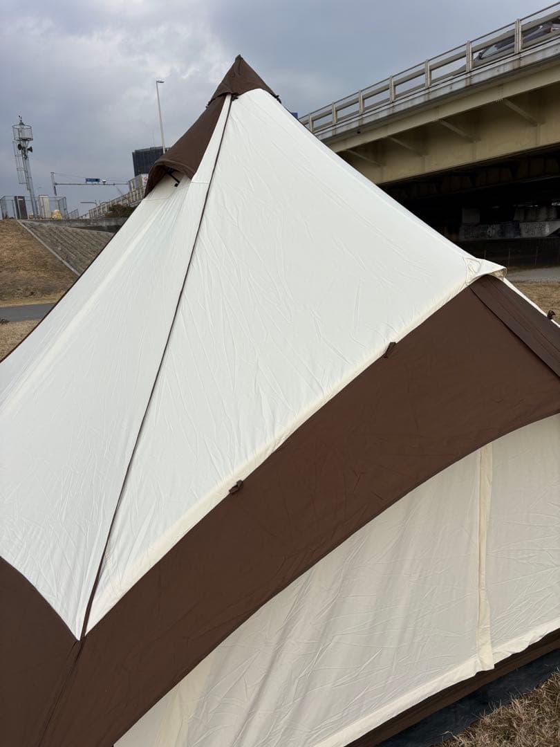 小川グロッケ12TC➕ハーフインナーテント、☆クリーニング、超撥水加工済