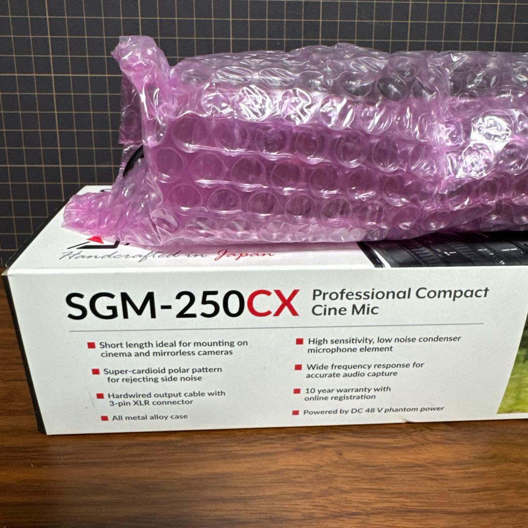 （未使用品）カメラマイク　アツデン　AZDEN SGM-250CX