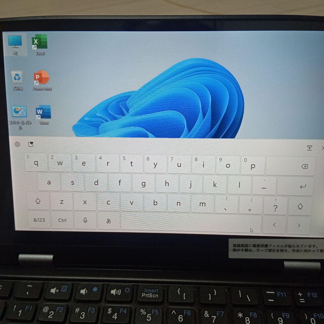 ♒未使用品 WindowsミニノートPC ワイヤレスマウス付き