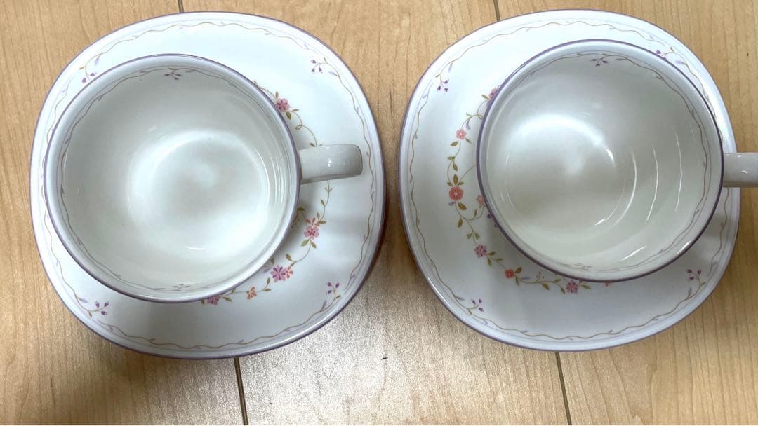 超美品ノリタケ　キューティーローズ　ティーセット　まとめ売り