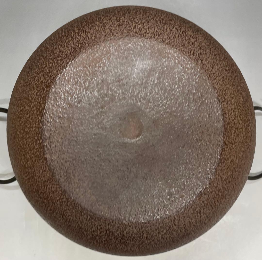 人間国宝　佐藤浄清　万代屋釜　共箱　作歴書　e319