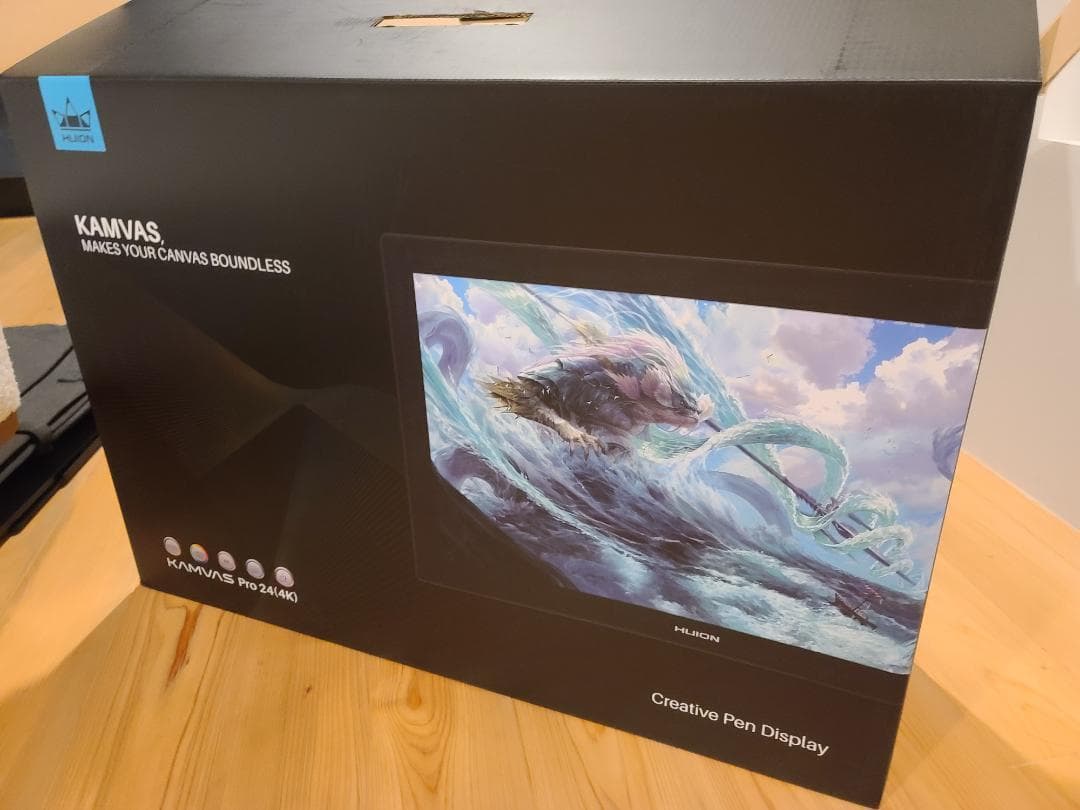 [セール12/24まで」HUION KAMVAS Pro 24 (4K)