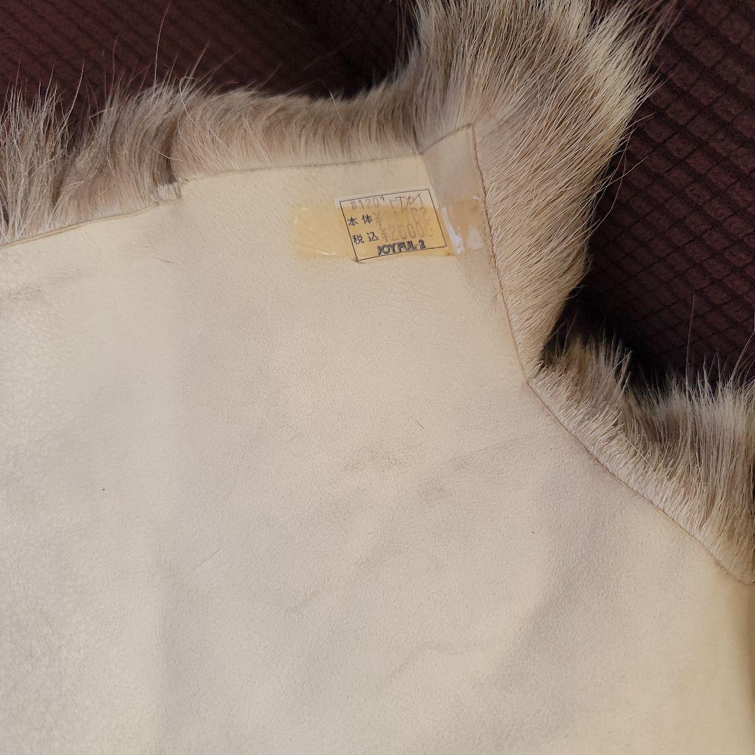 トナカイ毛皮　高級毛皮ラグ