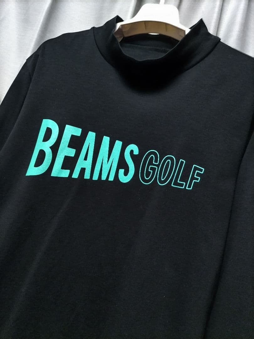 ビームスゴルフ　モックネック　黒