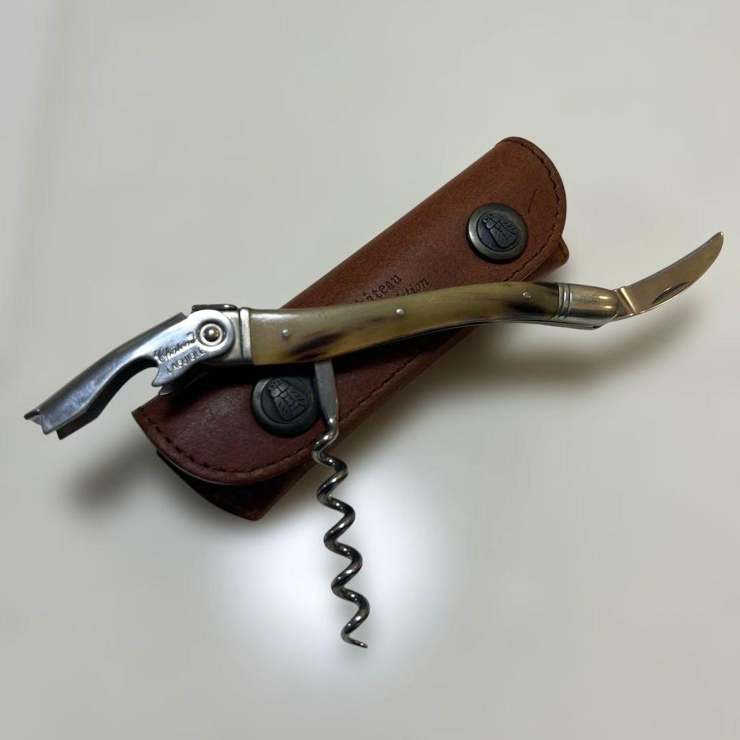 シャトーラギオール ソムリエナイフ レザーケース付き