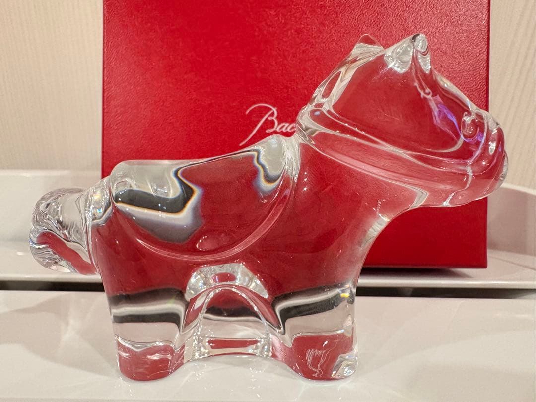 バカラ　フィギュリン　馬　baccarat horse