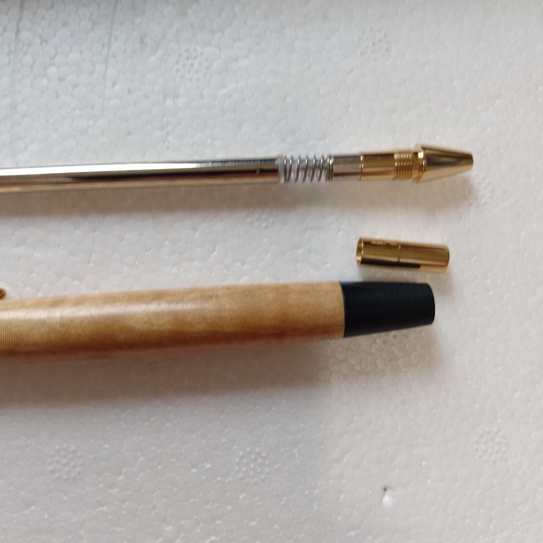 野原工芸　栃縮　シャープペンシル　可動式口金