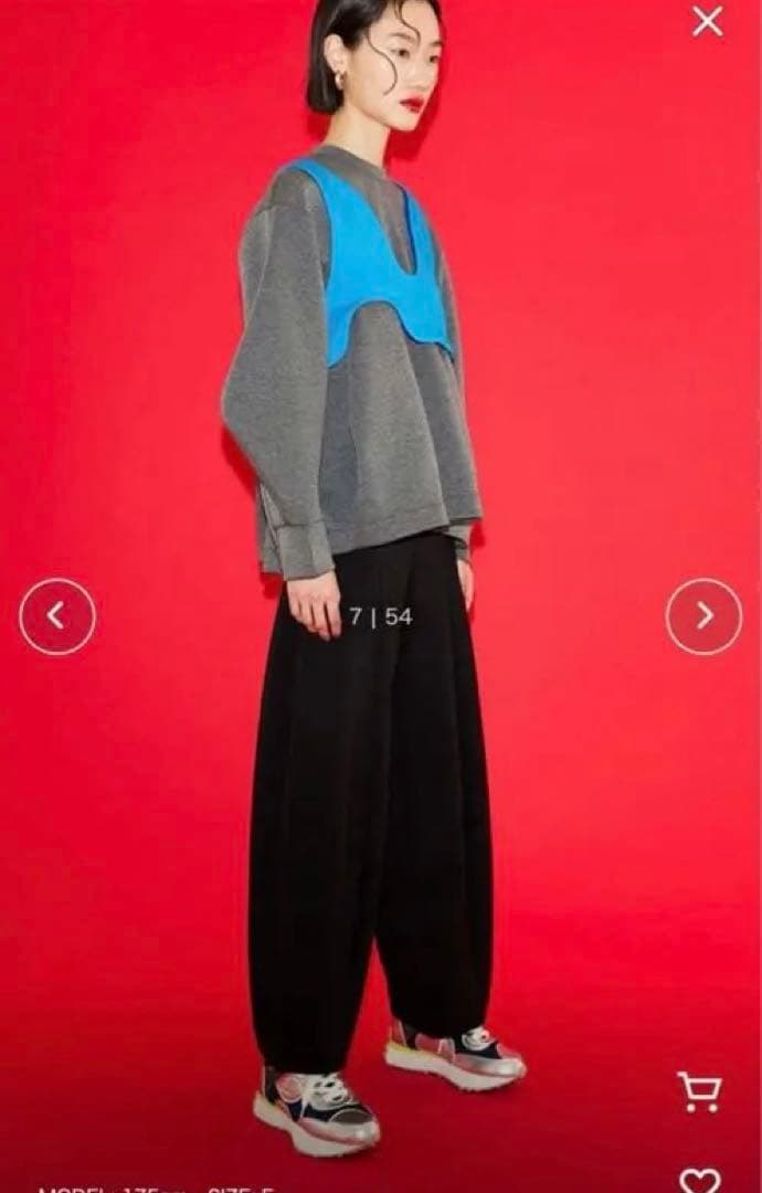 Momoビスチェ&スウェット