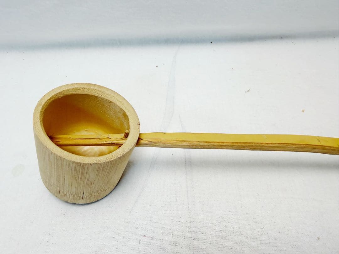 ほぼ未使用 茶道具 柄杓 掻器 水漉杓 差通し 水屋杓 等 5点セット 元箱