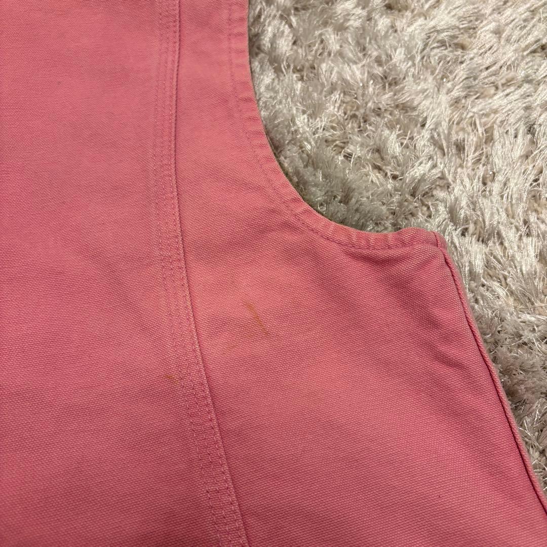レア◎ carhartt カーハート WV001 VRS ダックベスト ピンク