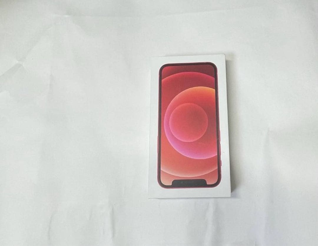 iPhone12mini 128GBレッドSIMフリー美品 電池74%カメラ不調