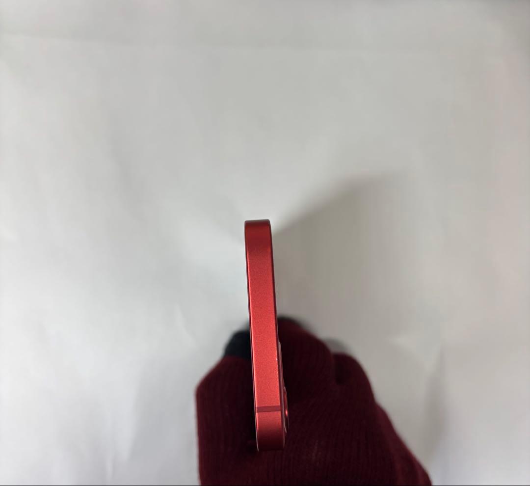 iPhone12mini 128GBレッドSIMフリー美品 電池74%カメラ不調