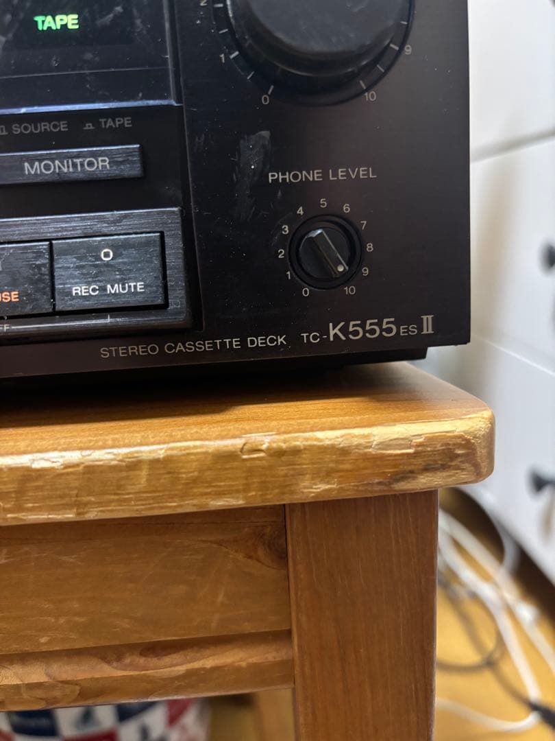 リリSONY TC-K555es2とTA-AV670アンプセット