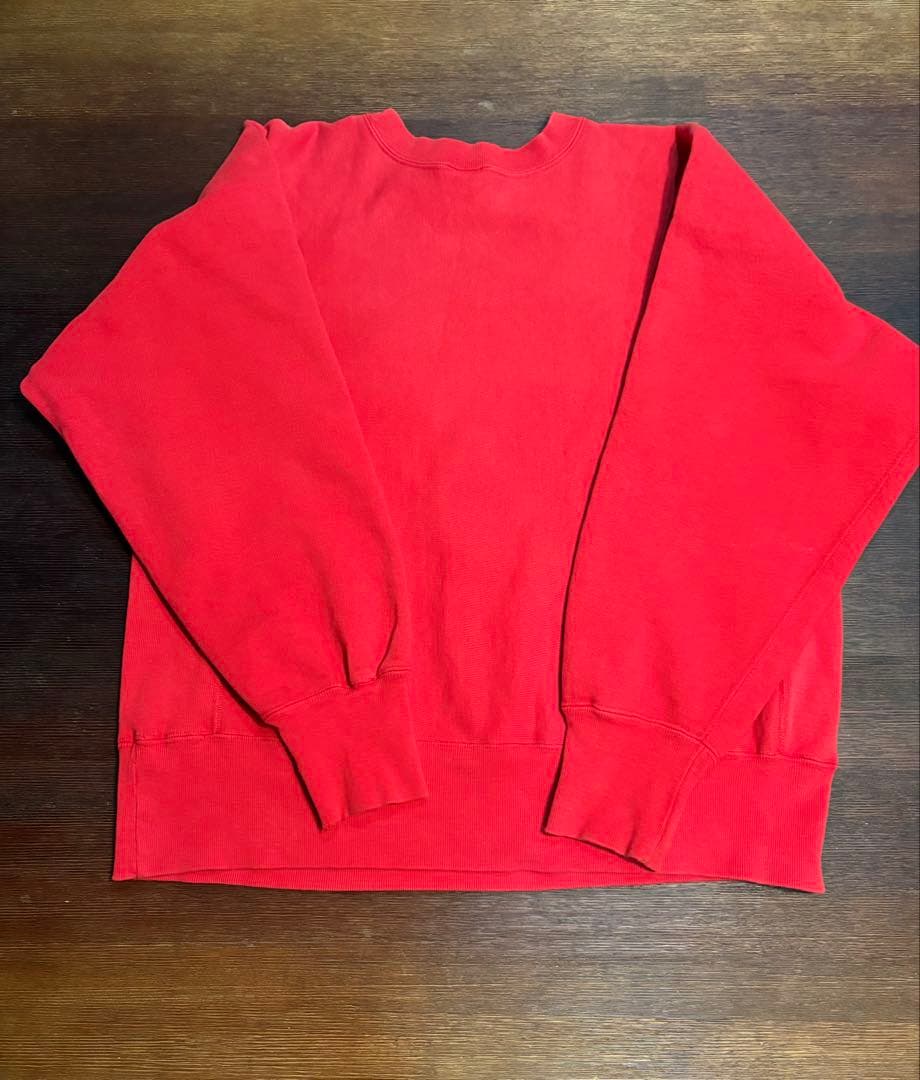 USA製 80s チャンピオン リバースウィーブ トリコタグ レッド L