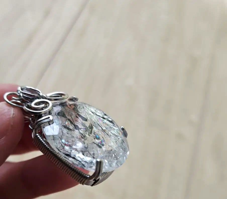 ruiちんさん　スーパーセブン　タンザナイト　ステンレス ペンダント