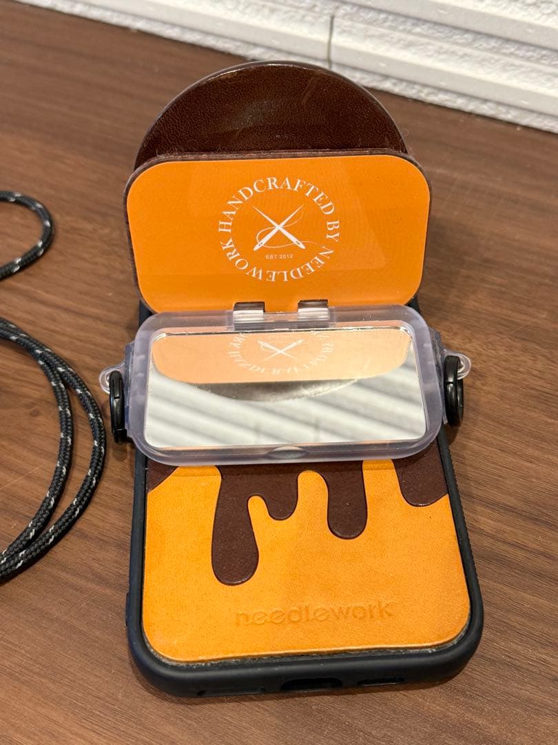 ドーナツデザイン iPhone16ProMaxケースセット　革　新品未使用