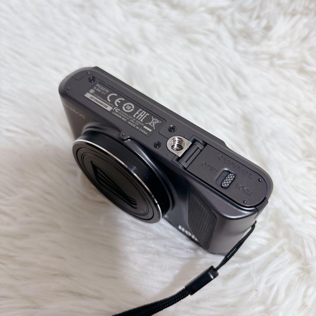 動作済/CANON/PowerShot SX720 HS/20.3M/40倍/黒