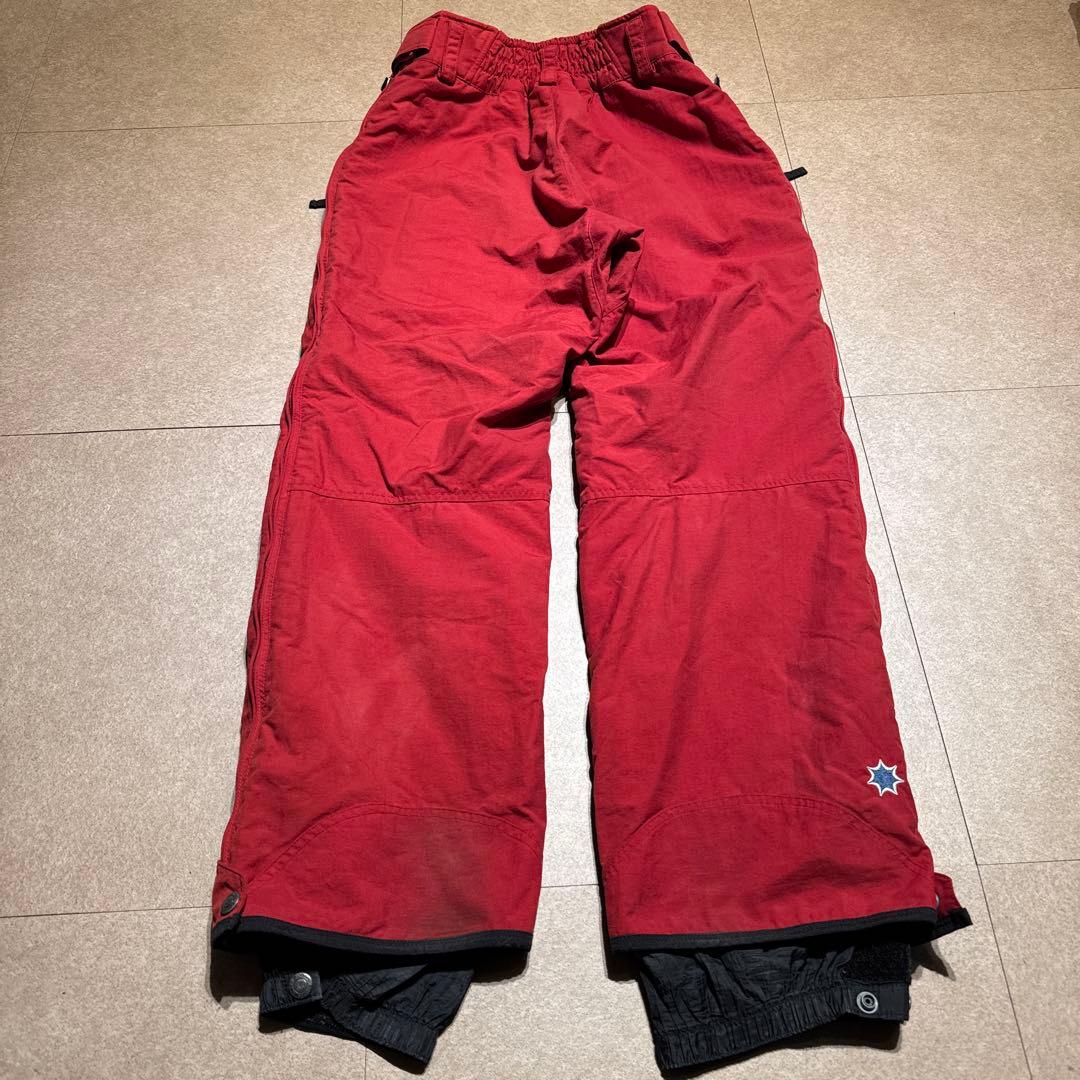 Burton 上下セットアップ　スノーボードウェア　ジャケット　赤　M