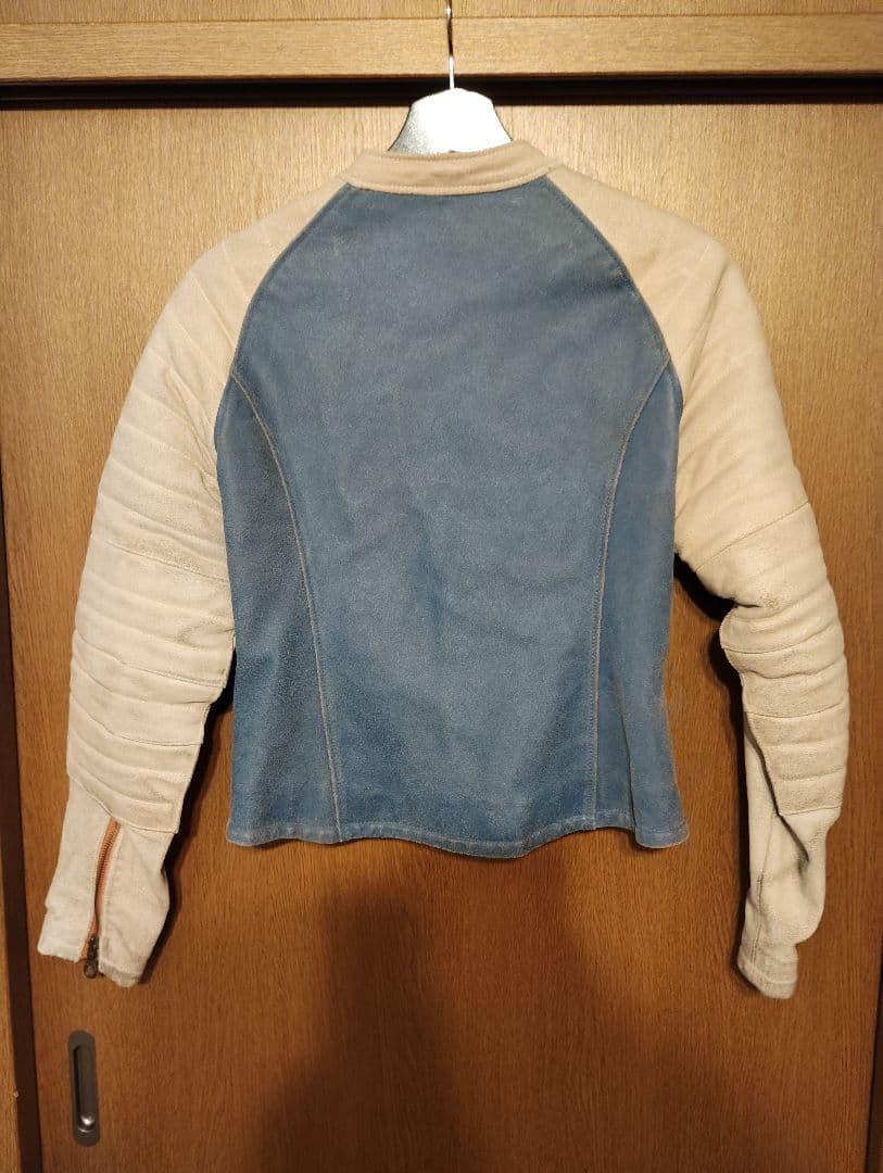 HYSTERIC GLAMOURシングルレザーライダースジャケットビンテージ革