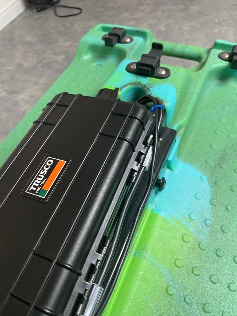 足漕ぎsup 釣り　ガーミン魚探付き