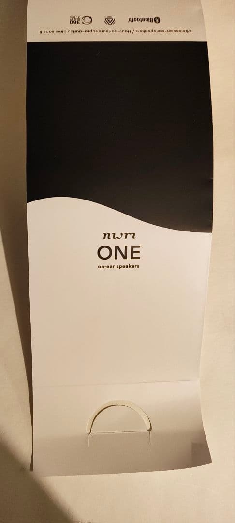 nwm ONE オンイヤースピーカー MBH001 ダークグレー