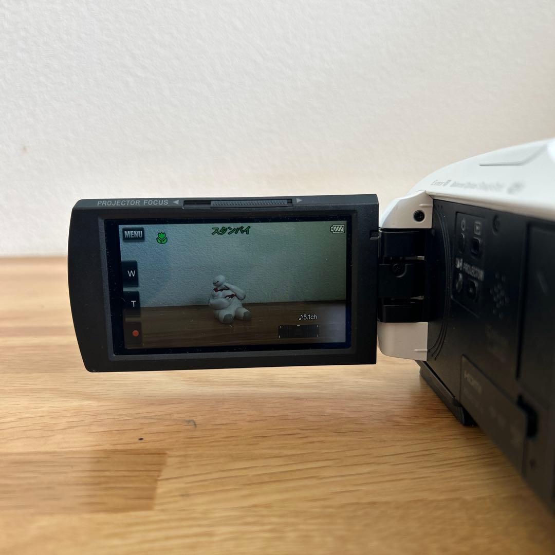 SONY HDR-PJ540 ビデオカメラ高画質　プロジェクター機能付き