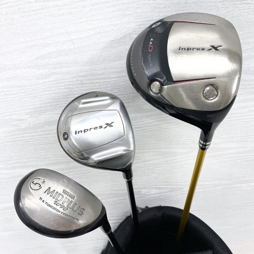 初心者様推奨 YAMAHA ヤマハ ダンロップ メンズ ゴルフクラブ セット