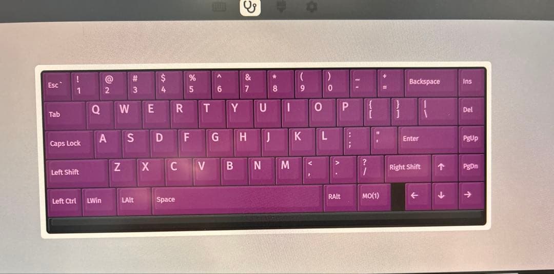 【値引き中】WEIKAV NUT65 キーボード