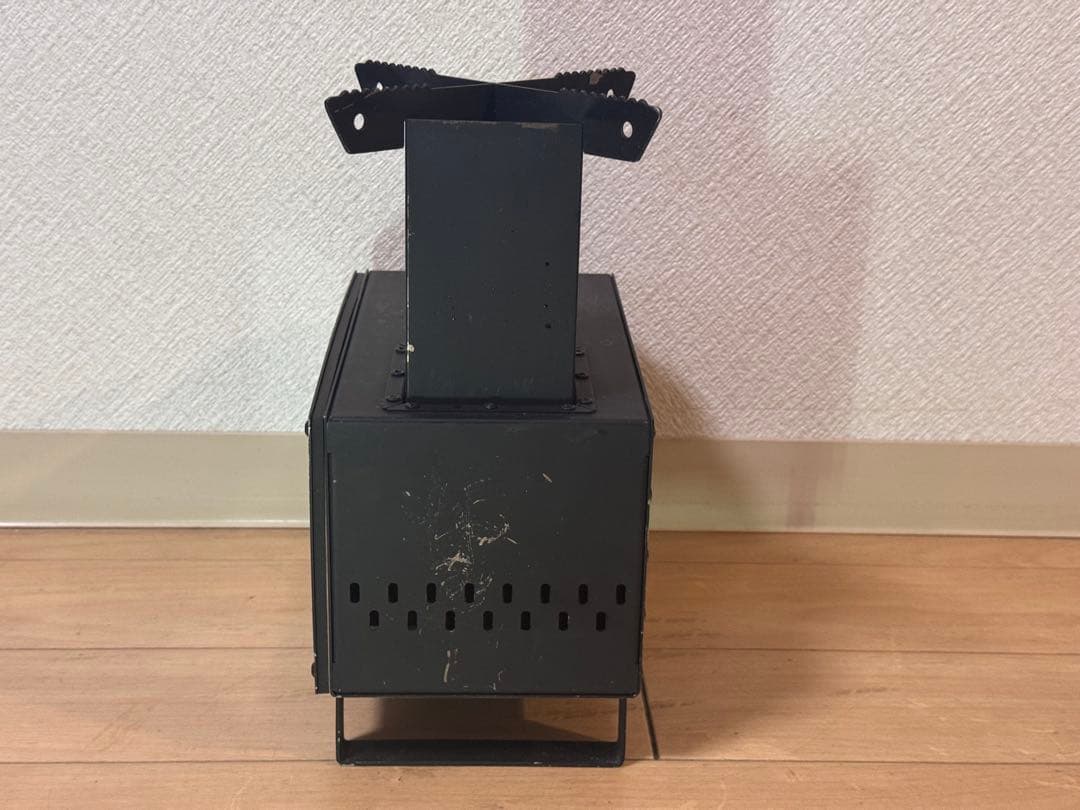 テーブルエース（ブラック/専用バッグ付き） ミニ薪ストーブ NCAMP
