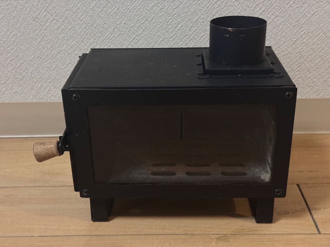 テーブルエース（ブラック/専用バッグ付き） ミニ薪ストーブ NCAMP