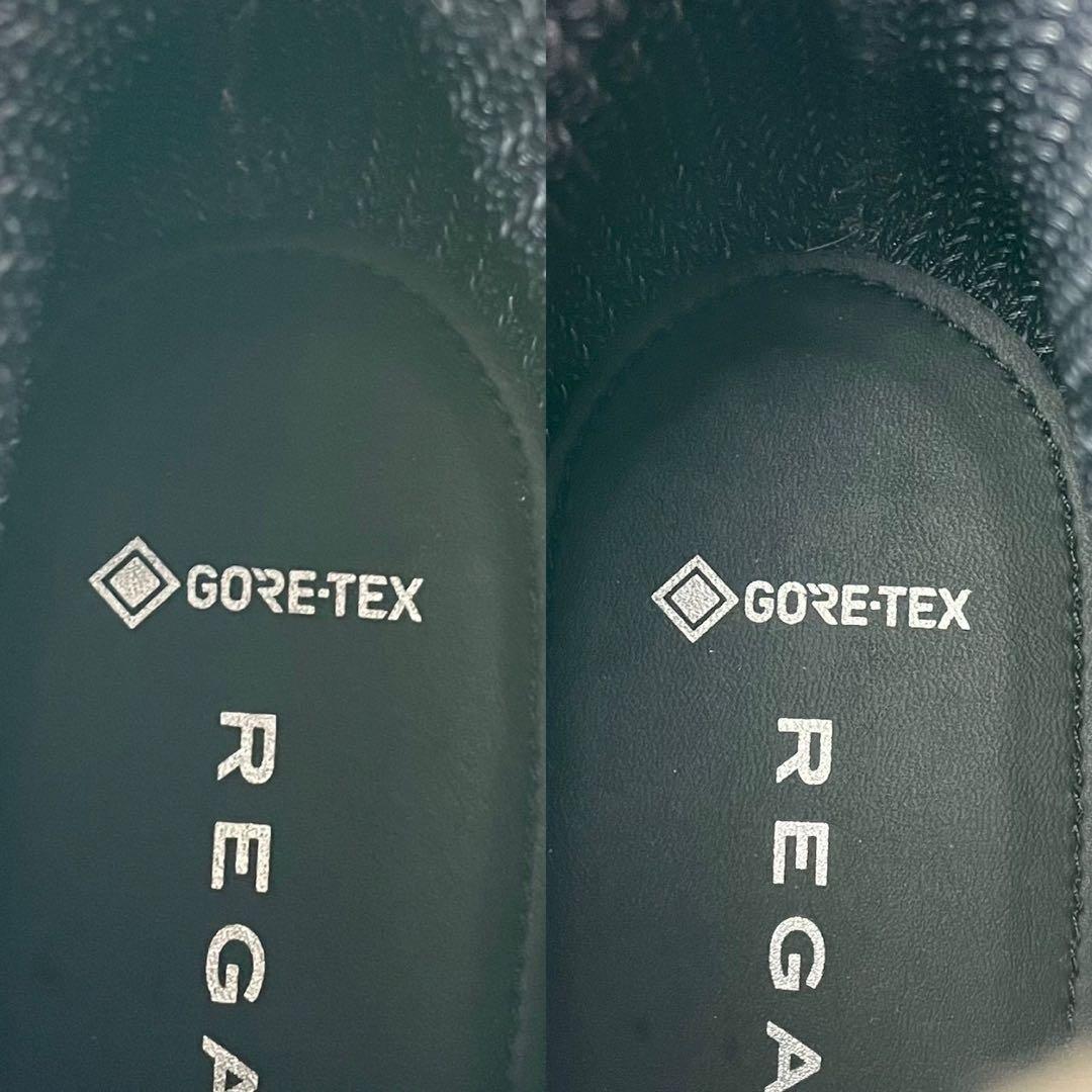 未使用級 23.5 リーガル ショートブーツ レースアップブーツ ゴアテックス