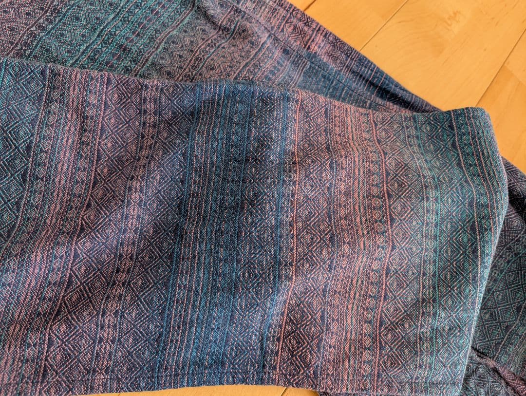 DidyKlick 抱っこ紐 青紫色のグラデーション