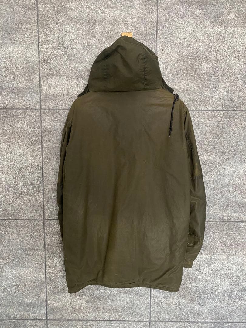 BARBOUR × MARGARET HOWELLオリーブA7モッズコート