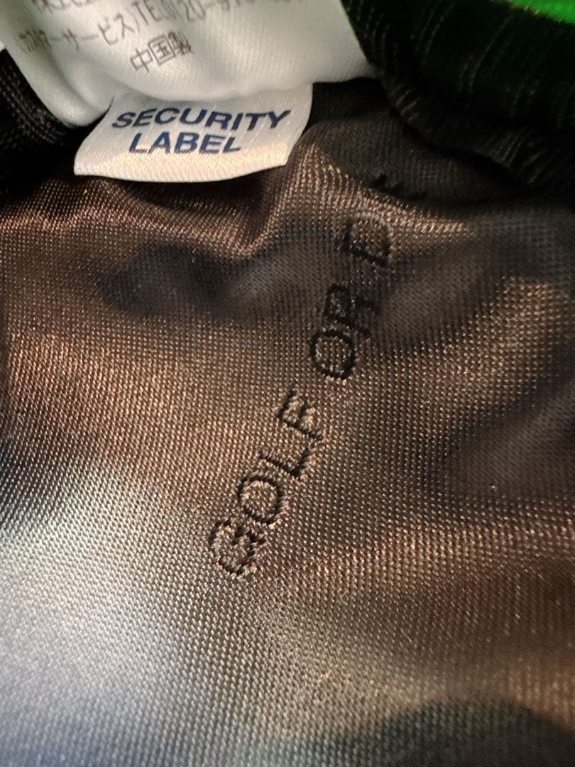 美品 ★ MARK&LONA ボールポーチ ケース マーク&ロナ 緑 バッグ