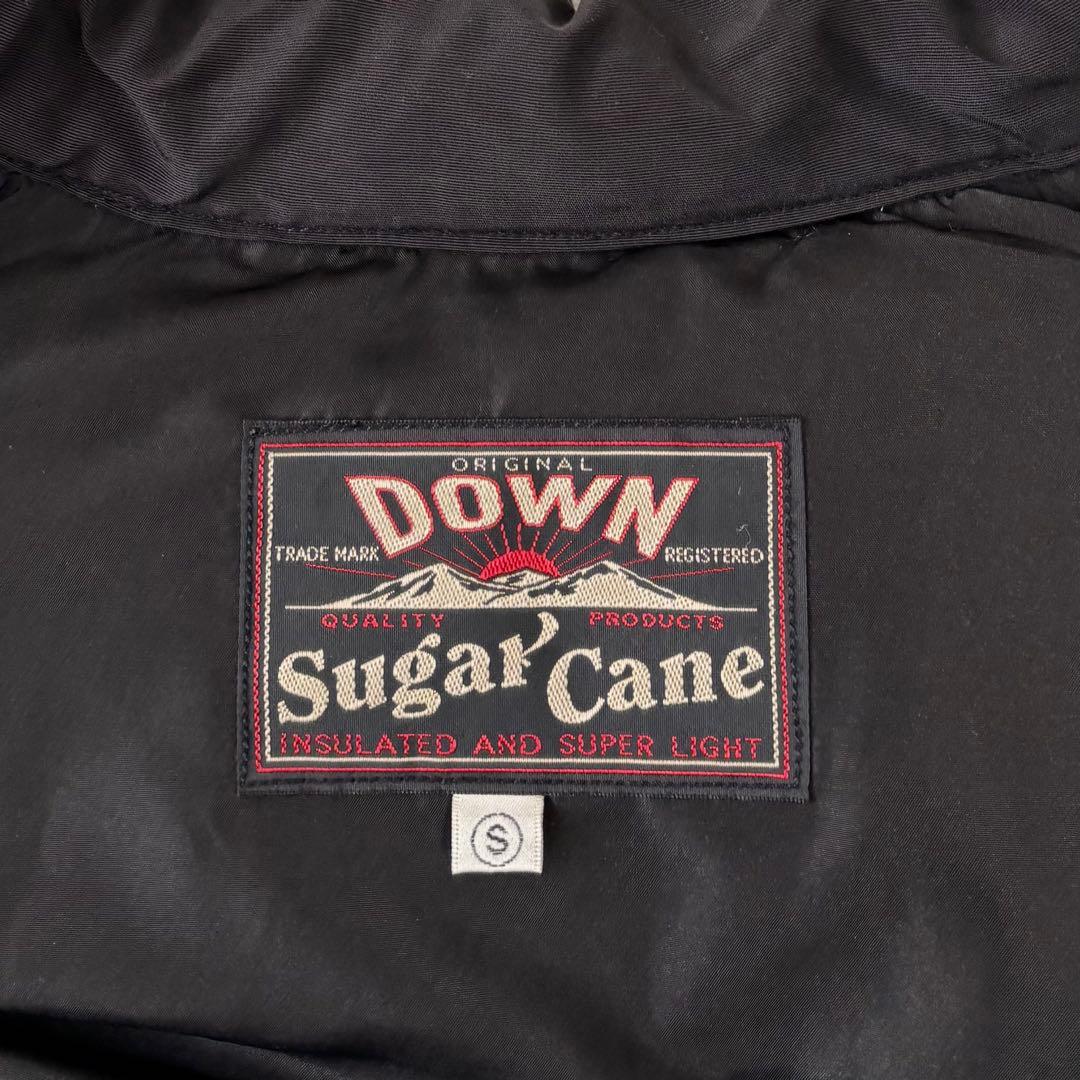 シュガーケーン SUGAR CANE ダウンベスト ブラック S