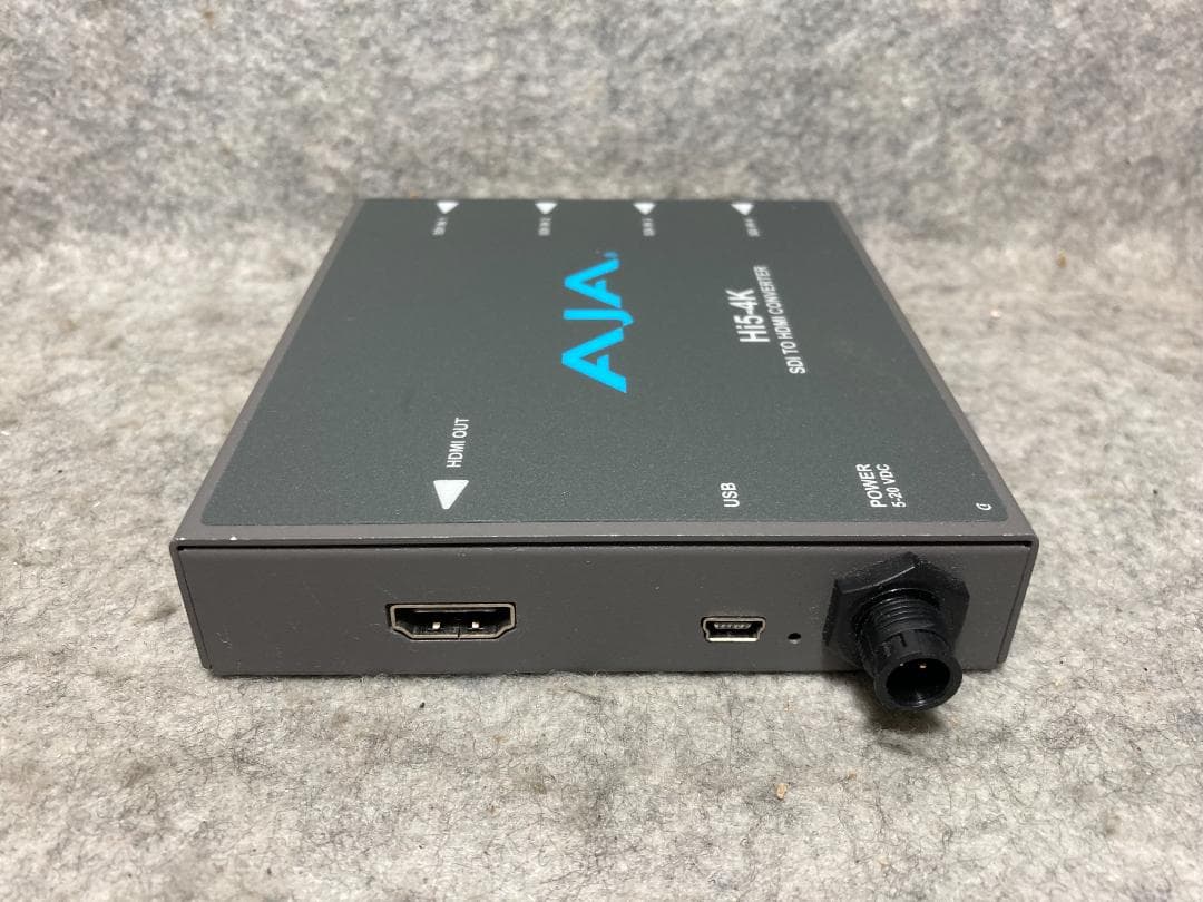 ●AJA Hi5-4K HD-SDI to HDMI変換機！