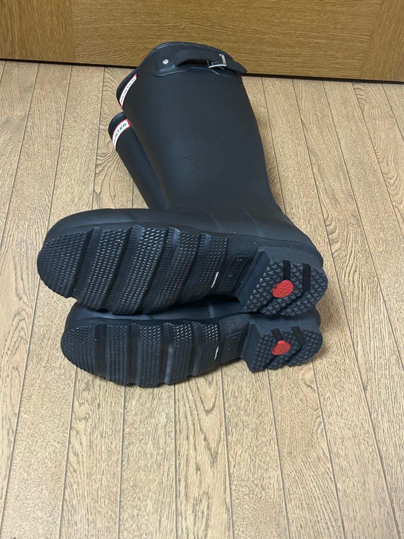 【ほぼ未使用】HUNTER ブラック 長靴