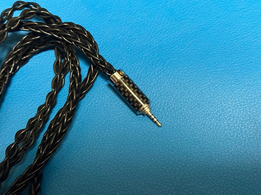 イヤホン Faudio black sprite cable 2.5mm