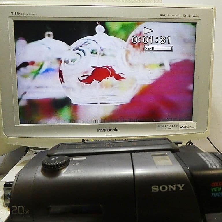 動作良好 ソニーVideoHi8 CCD-TR11 8ミリビデオ　DVD化に
