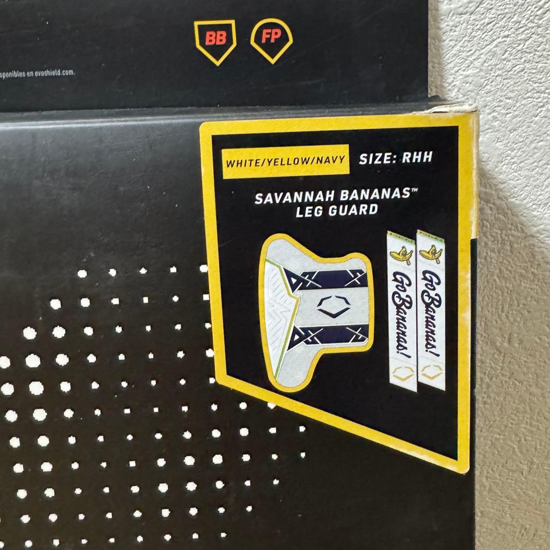 EVOSHIELD X-Srz ホワイト 右打者用 レッグガード 防具