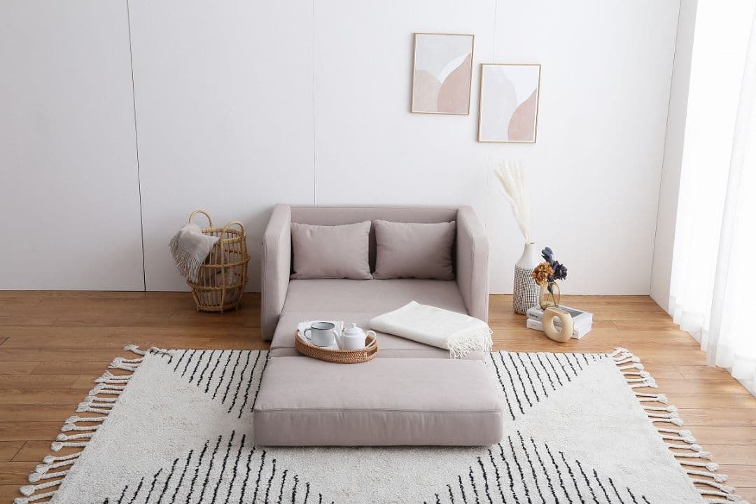 《新品・送料無料》Aina 折りたたみソファベッド