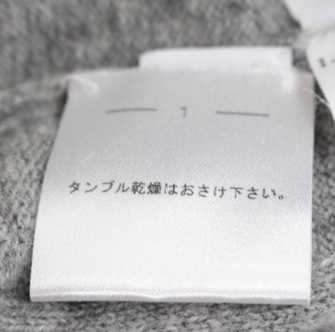 ◇BRUNELLO CUCINELLI グレー 薄手ハーフジップニット カシミヤ