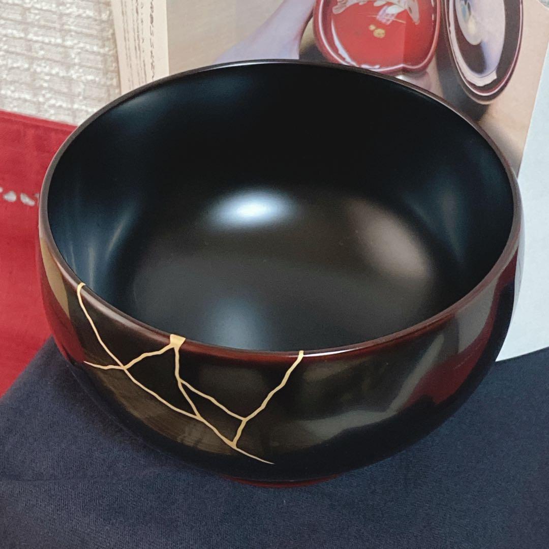 【 輪島塗 】　金継ぎお椀