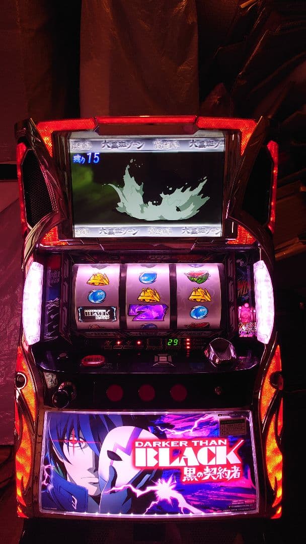 訳あり。ダーカーザンブラック　不要機　パチスロ実機スロット