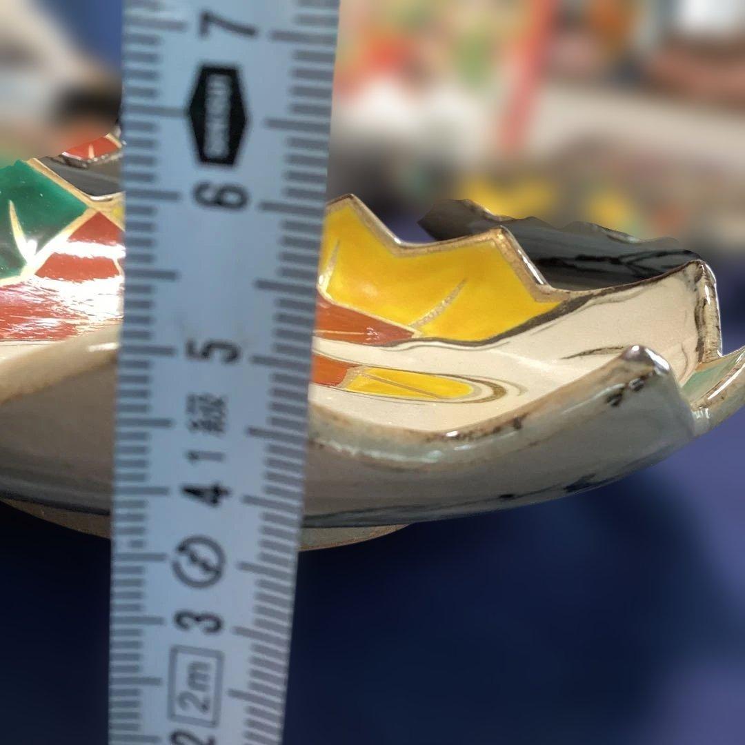 松竹梅　京焼乾山写立田川向付5客　　新品未使用