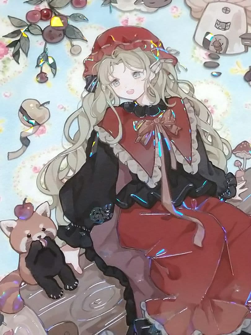 のこり２✩J1027＃黑森林童话(贝壳光)komos切り売り海外人物マステ女の子