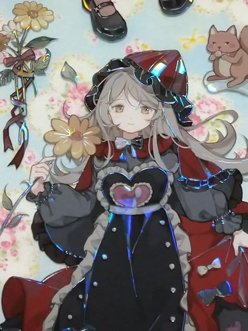 のこり２✩J1027＃黑森林童话(贝壳光)komos切り売り海外人物マステ女の子