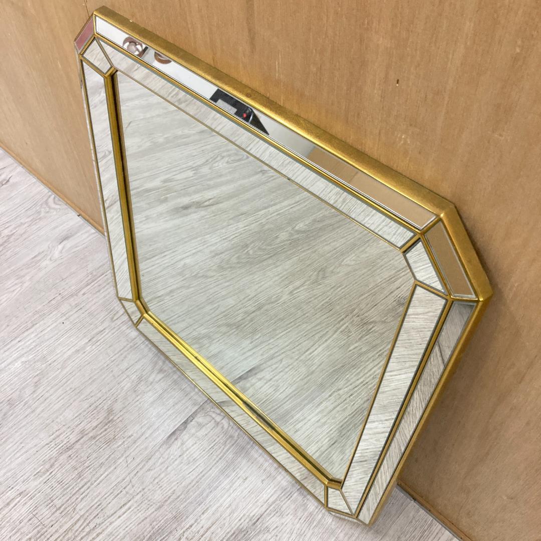 ベルギー　壁掛けミラー　鏡　ウォールミラー