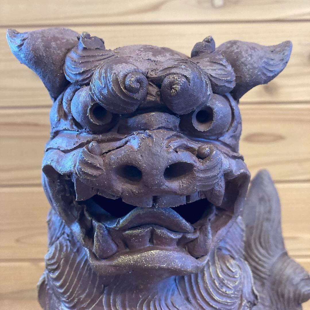 VINTAGE シーサー 王道 守り神 魔除け antique 希少 置物