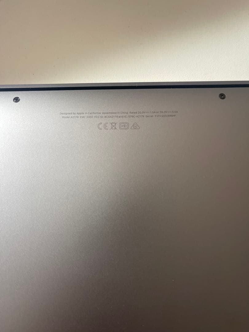 MacBook Air Retina 13インチ 2020年モデル